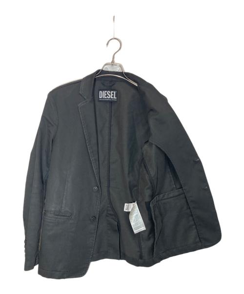 DIESEL（ディーゼル）DIESEL (ディーゼル) ジョグジーンズテーラードジャケット NYACK-NE ブラック サイズ:Sの古着・服飾アイテム