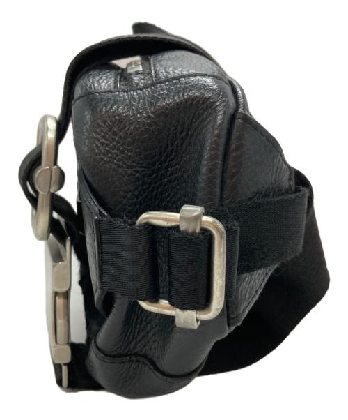 HERON PRESTON（ヘロンプレストン）HERON PRESTON (ヘロンプレストン) Leather Waist Bag ブラック サイズ:-の古着・服飾アイテム