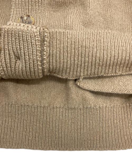 BROOKS BROTHERS（ブルックスブラザーズ）BROOKS BROTHERS (ブルックスブラザーズ) ウールカーディガン ベージュ サイズ:38の古着・服飾アイテム