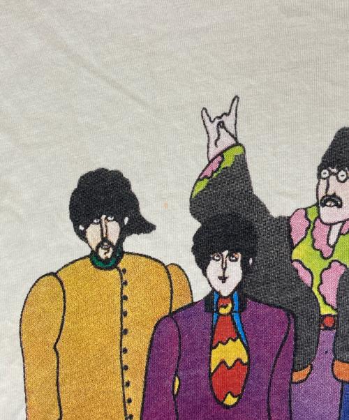KITH（キス）KITH (キス) THE BEATLES (ビートルズ) プリントTシャツ ベージュ サイズ:Sの古着・服飾アイテム