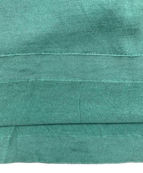 AURALEE（オーラリー）AURALEE (オーラリー) BRUSHED SILK KNIT TEE グリーン サイズ:3の古着・服飾アイテム