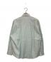 AURALEE (オーラリー) CANDY STRIPE BD SHIRT グリーン サイズ:3：6000円