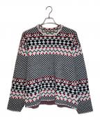 stussy×NOMA t.d.ステューシー×ノーマティーディー）の古着「Jacquard CREW Knit」｜マルチカラー