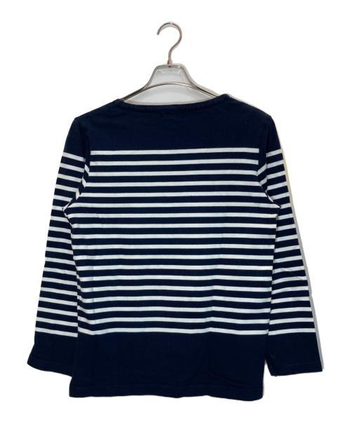 UNDERCOVER（アンダーカバー）UNDERCOVER (アンダーカバー) ボーダーカットソー ネイビー サイズ:Ⅿの古着・服飾アイテム