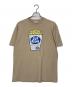 Supreme（シュプリーム）の古着「ポップコーン プリントTシャツ」｜ベージュ