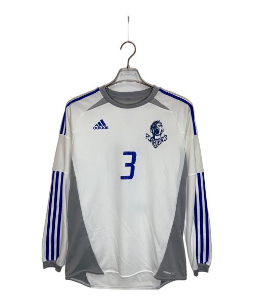 adidas（アディダス）adidas (アディダス) ゲームシャツ ホワイト サイズ:Ⅿの古着・服飾アイテム