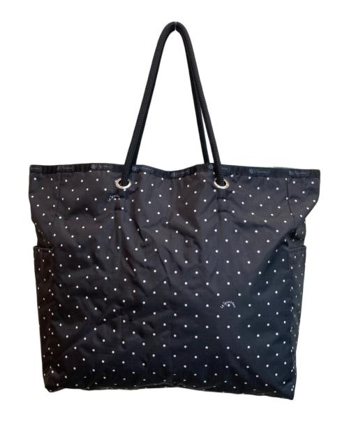 LeSportsac（レスポートサック）LeSportsac (レスポートサック) LARGE 2 WAY TOTE ブラック サイズ:-の古着・服飾アイテム