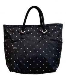 LeSportsac（レスポートサック）の古着「MEDIUM 2 WAY TOTE」｜ブラック