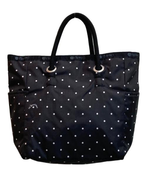 LeSportsac（レスポートサック）LeSportsac (レスポートサック) MEDIUM 2 WAY TOTE ブラック サイズ:-の古着・服飾アイテム