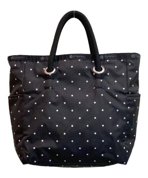 LeSportsac（レスポートサック）LeSportsac (レスポートサック) MEDIUM 2 WAY TOTE ブラック サイズ:-の古着・服飾アイテム