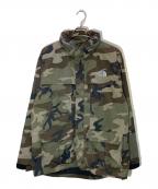 THE NORTH FACEザ ノース フェイス）の古着「FRONTIERS PARKA」｜カーキ×ベージュ