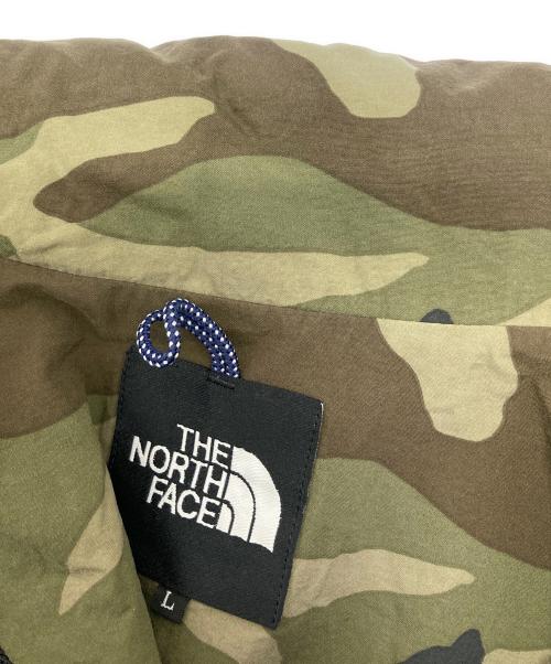 THE NORTH FACE（ザ ノース フェイス）THE NORTH FACE (ザ ノース フェイス) FRONTIERS PARKA カーキ×ベージュ サイズ:Lの古着・服飾アイテム
