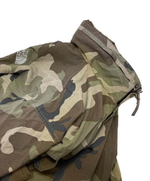 THE NORTH FACE（ザ ノース フェイス）THE NORTH FACE (ザ ノース フェイス) FRONTIERS PARKA カーキ×ベージュ サイズ:Lの古着・服飾アイテム