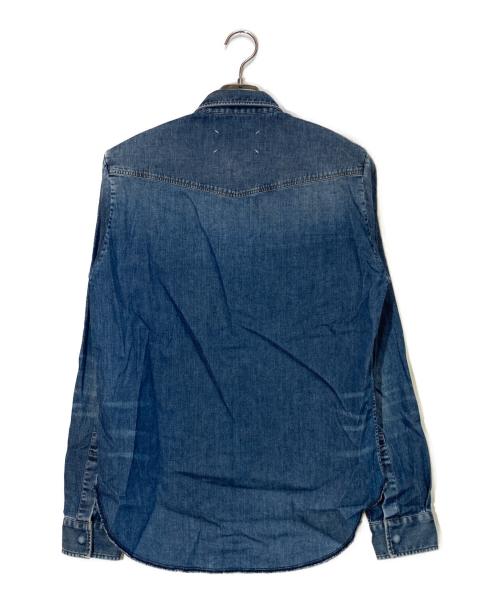 Maison Margiela（メゾンマルジェラ）Maison Margiela (メゾンマルジェラ) ウエスタンデニムシャツ インディゴ サイズ:Sの古着・服飾アイテム