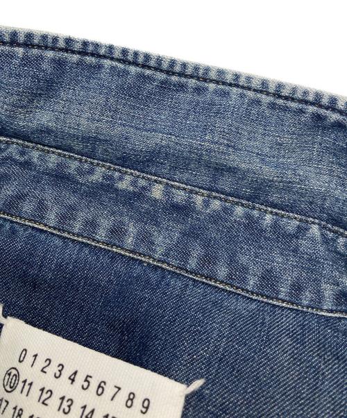 Maison Margiela（メゾンマルジェラ）Maison Margiela (メゾンマルジェラ) ウエスタンデニムシャツ インディゴ サイズ:Sの古着・服飾アイテム