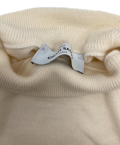 GRAN SASSO（グランサッソ）GRAN SASSO (グランサッソ) ハイネックニウールット アイボリー サイズ:46の古着・服飾アイテム
