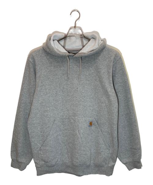CarHartt（カーハート）CarHartt (カーハート) HOODED PULLOVER MIDWEIGHT SWEATSHIRT グレー サイズ:Ⅿの古着・服飾アイテム