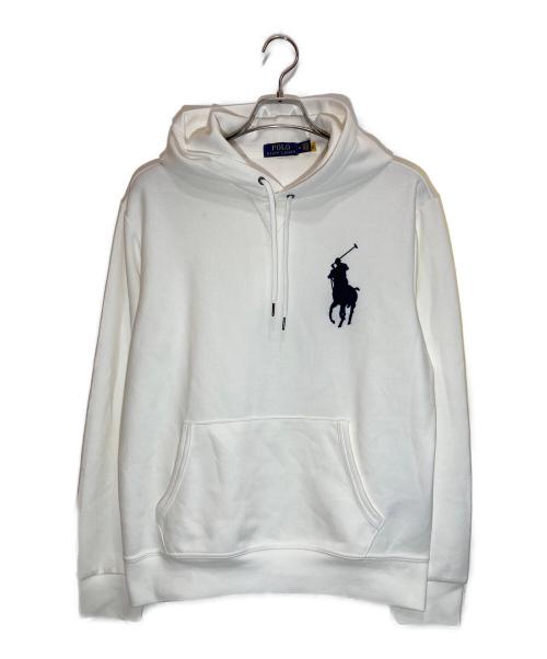 POLO RALPH LAUREN（ポロ・ラルフローレン）POLO RALPH LAUREN (ポロ・ラルフローレン) ビッグポニーロゴパーカー ホワイト サイズ:Ⅿの古着・服飾アイテム