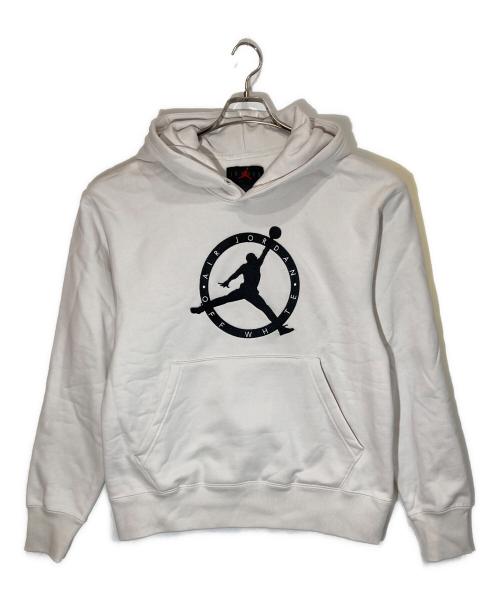 JORDAN BRAND（ジョーダン ブランド）JORDAN BRAND (ジョーダン ブランド) OFFWHITE (オフホワイト) AS M J OW HOODIE ホワイト サイズ:Ⅿの古着・服飾アイテム