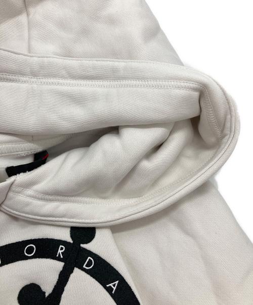 JORDAN BRAND（ジョーダン ブランド）JORDAN BRAND (ジョーダン ブランド) OFFWHITE (オフホワイト) AS M J OW HOODIE ホワイト サイズ:Ⅿの古着・服飾アイテム