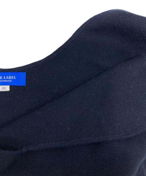 BLUE LABEL CRESTBRIDGE（ブルーレーベルクレストブリッジ）BLUE LABEL CRESTBRIDGE (ブルーレーベルクレストブリッジ) ノースリーブワンピース ネイビー サイズ:SIZE M (38)の古着・服飾アイテム