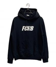 F.C.R.B.（エフシーレアルブリストル）の古着「BIG STAR PULLOVER SWEAT HOODIE」｜ブラック