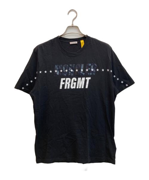 MONCLER（モンクレール）MONCLER (モンクレール) FRAGMENTS (フラグメント) MAGLIA T-SHIRT ブラック サイズ:Ⅿの古着・服飾アイテム