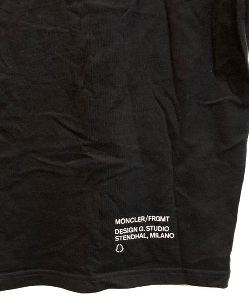 MONCLER（モンクレール）MONCLER (モンクレール) FRAGMENTS (フラグメント) MAGLIA T-SHIRT ブラック サイズ:Ⅿの古着・服飾アイテム