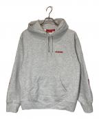 SUPREMEシュプリーム）の古着「Peace Hooded Sweatshirt」｜グレー