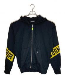 DIESEL（ディーゼル）の古着「ジップパーカー」｜ブラック