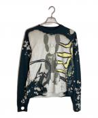 Travis Scott CACTUS JACK×KAWS×FRAGMENTSトラヴィス・スコット カクタスジャック×カウズ×フラグメント）の古着「ロングスリーブカットソー」｜グレー