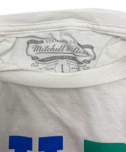MITCHELL & NESS（ミッチェルアンドネス）MITCHELL & NESS (ミッチェルアンドネス) プリントTシャツ ホワイト サイズ:Ⅼの古着・服飾アイテム