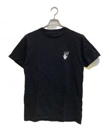 OFFWHITE（オフホワイト）の古着「CUT HERE SLIM TEE」｜ブラック