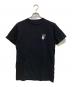 OFFWHITE（オフホワイト）の古着「CUT HERE SLIM TEE」｜ブラック