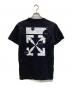 OFFWHITE (オフホワイト) CUT HERE SLIM TEE ブラック サイズ:S：9000円
