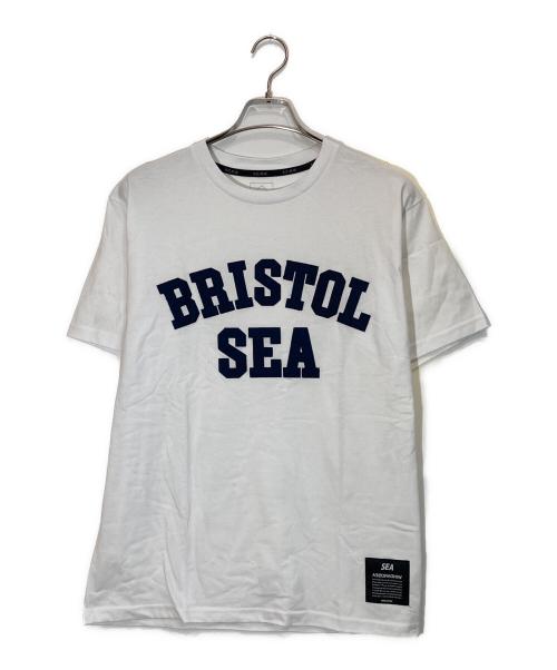 F.C.R.B.（エフシーレアルブリストル）F.C.R.B. (エフシーレアルブリストル) WIND AND SEA (ウィンダンシー) TEAM TEE ホワイト サイズ:Ⅿの古着・服飾アイテム