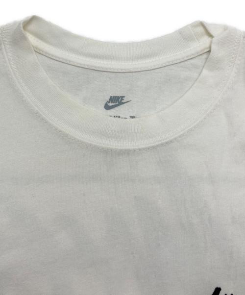 NIKE（ナイキ）NIKE (ナイキ) stussy (ステューシー) プリントTシャツ ホワイト サイズ:Ⅿの古着・服飾アイテム