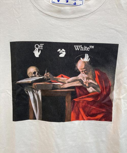 OFFWHITE（オフホワイト）OFFWHITE (オフホワイト) Caravaggio S/S Over Tee ホワイト サイズ:XSの古着・服飾アイテム