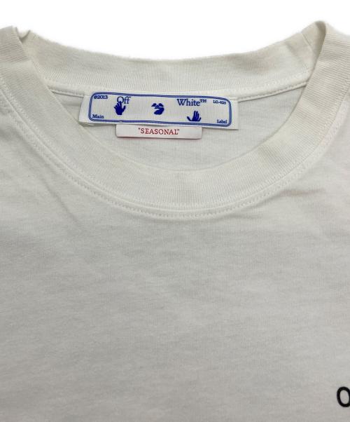 OFFWHITE（オフホワイト）OFFWHITE (オフホワイト) VIRGIL ABLOH TEE ホワイト サイズ:Ⅼの古着・服飾アイテム
