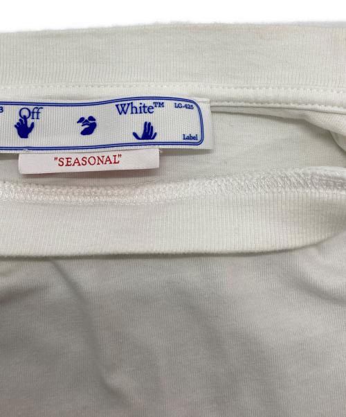 OFFWHITE（オフホワイト）OFFWHITE (オフホワイト) VIRGIL ABLOH TEE ホワイト サイズ:Ⅼの古着・服飾アイテム