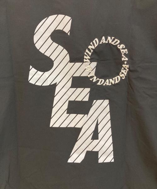 WIND AND SEA（ウィンダンシー）WIND AND SEA (ウィンダンシー) Tシャツ ブラック サイズ:Ⅿの古着・服飾アイテム