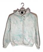 KITHキス）の古着「Mint Tie-Dye Hoodie」｜ブルー×ホワイト