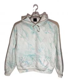 KITH（キス）の古着「Mint Tie-Dye Hoodie」｜ブルー×ホワイト