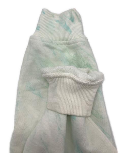KITH（キス）KITH (キス) Mint Tie-Dye Hoodie ブルー×ホワイト サイズ:Sの古着・服飾アイテム