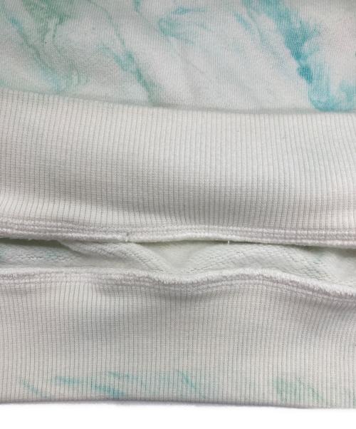 KITH（キス）KITH (キス) Mint Tie-Dye Hoodie ブルー×ホワイト サイズ:Sの古着・服飾アイテム