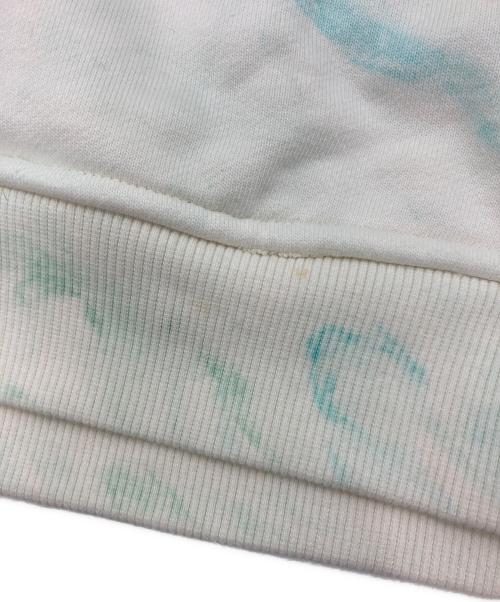 KITH（キス）KITH (キス) Mint Tie-Dye Hoodie ブルー×ホワイト サイズ:Sの古着・服飾アイテム