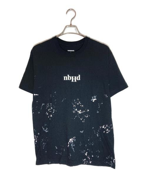 NEIGHBORHOOD（ネイバーフッド）NEIGHBORHOOD (ネイバーフッド) プリントTシャツ ブラック サイズ:Sの古着・服飾アイテム