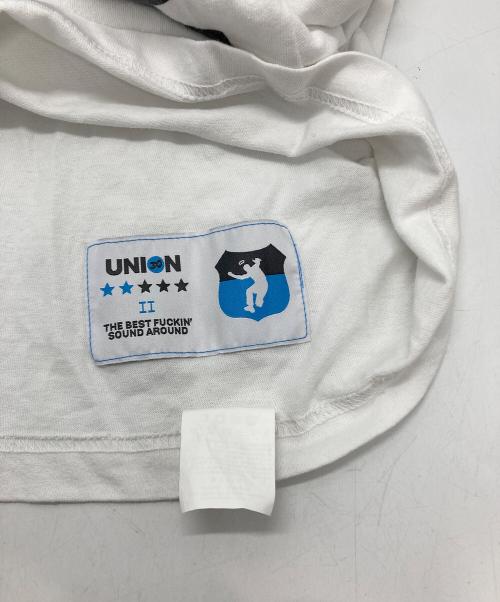 UNION（ユニオン）UNION (ユニオン) プリントTシャツ ホワイト サイズ:下記参照の古着・服飾アイテム