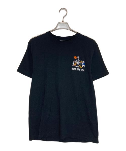 WIND AND SEA（ウィンダンシー）WIND AND SEA (ウィンダンシー) プリントTシャツ ブラック サイズ:Ⅿの古着・服飾アイテム