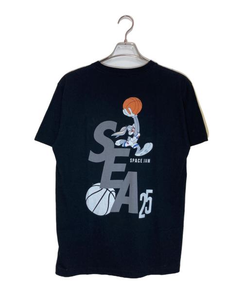 WIND AND SEA（ウィンダンシー）WIND AND SEA (ウィンダンシー) プリントTシャツ ブラック サイズ:Ⅿの古着・服飾アイテム